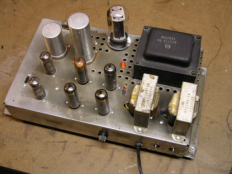 File:Power Amplifier RCA Tube Amplifier Attribution.jpg