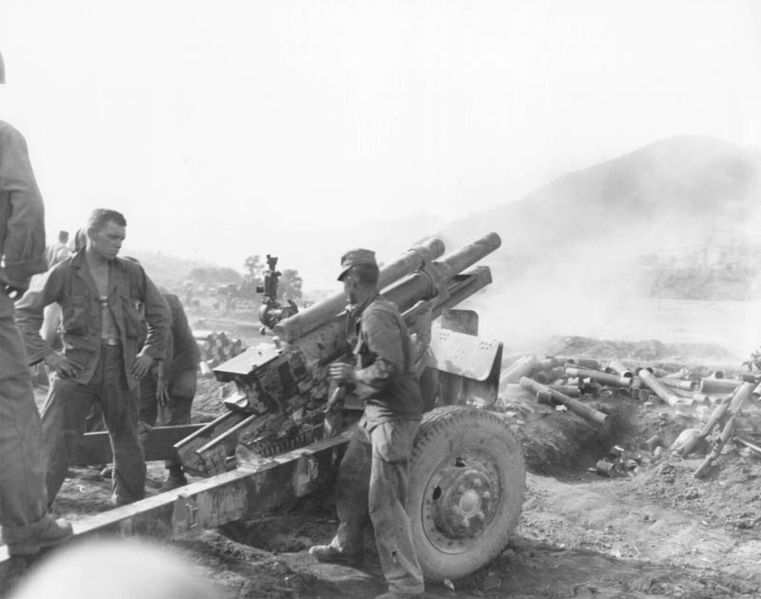File:Korean War mm howitzer-Korea 19500726 Attribution.jpg