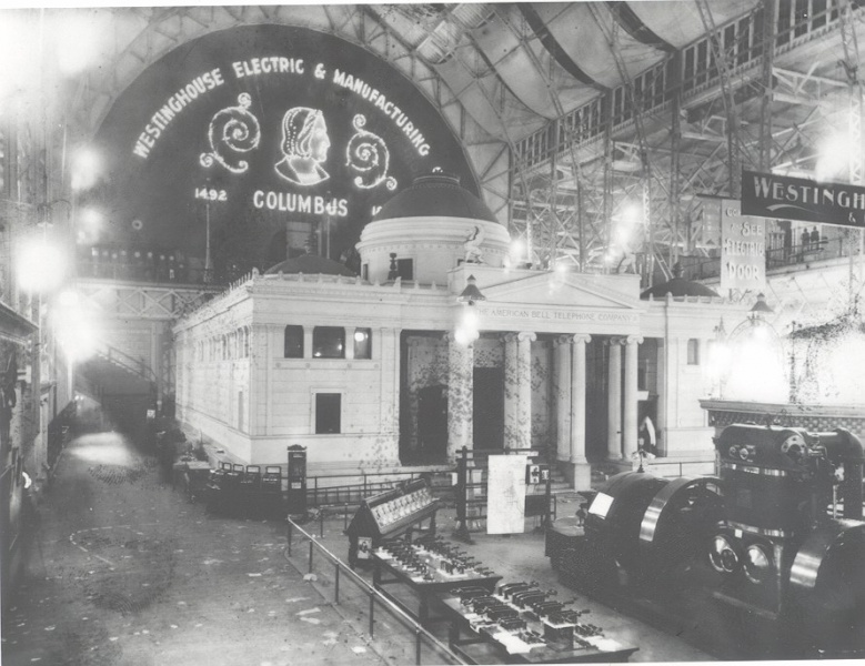 File:3011 - Westinghouse & Bell in Columbian Expo.jpg