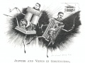 Cartoon depicting Edison and Thomson