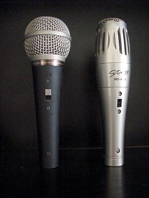 Who invented the microphone?