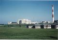 Brookhaven National Laboratory in 1958 (A). Pile reactor (white building), where many neutron diffraction experiments were done.