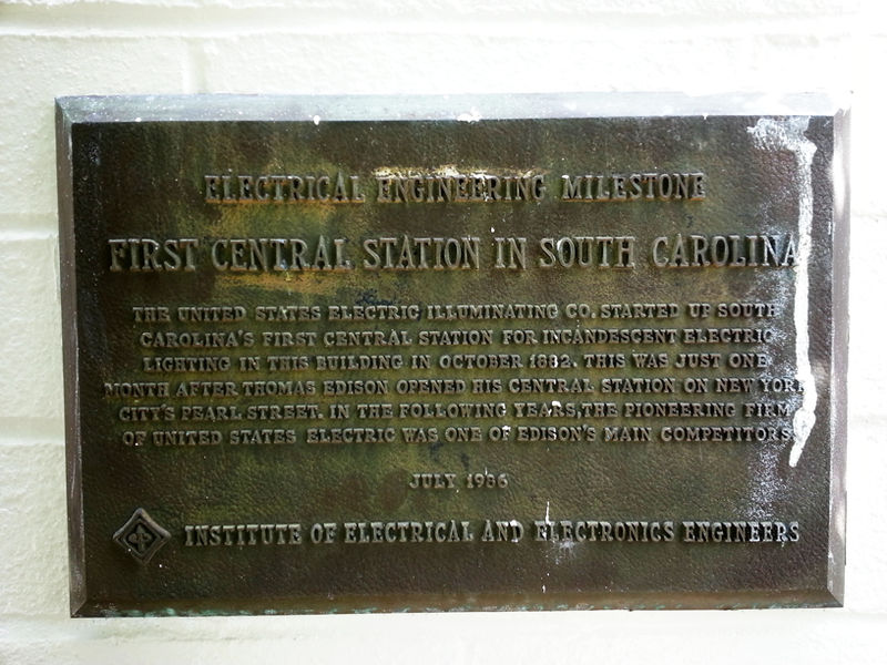 File:Charleston Central plant 1882 plaque.jpg