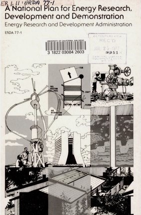 File:ERDA - Fig. 7 Front Cover of the 1977 A National Plan for Energy Research, Development and Demonstration.jpg