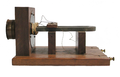 First fully developed magneto telephone, November 1876.