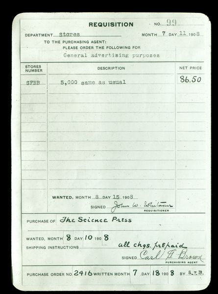 File:696 - Purchase Order 1908 - Carl G. Brown.jpg