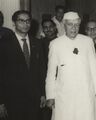 CRR and Nehru