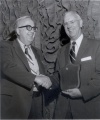 USAB Recognition for Professionalism Award, 11 September 1978 C.L. Hogan (L) and James H. Mulligan (R)
