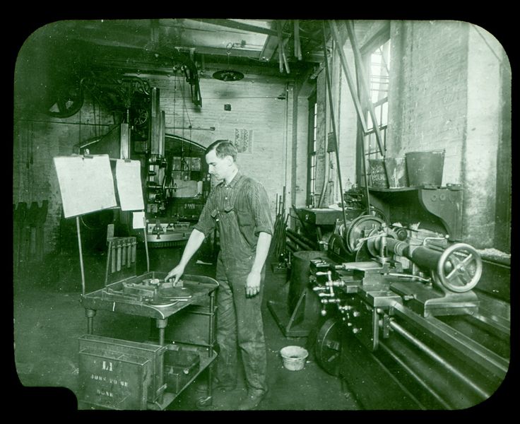 File:713 - Instruction Card - Lathe Hand Selecting the Packing.jpg