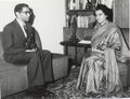 CRR and Indira Gandhi