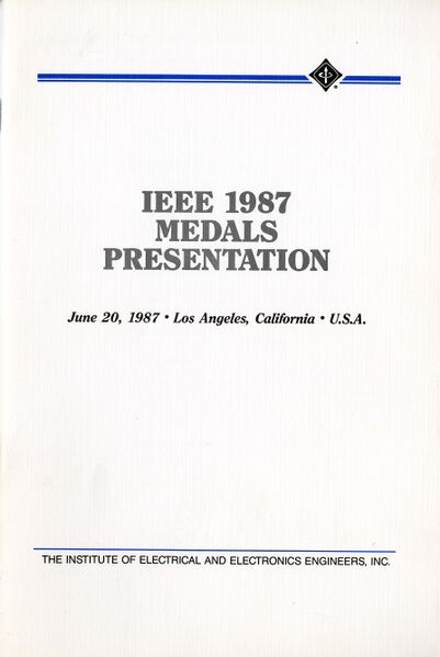 File:IEEE awards 1987 - cover.jpg