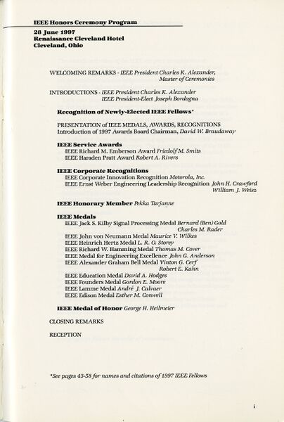File:IEEE awards 1997 - program.jpg