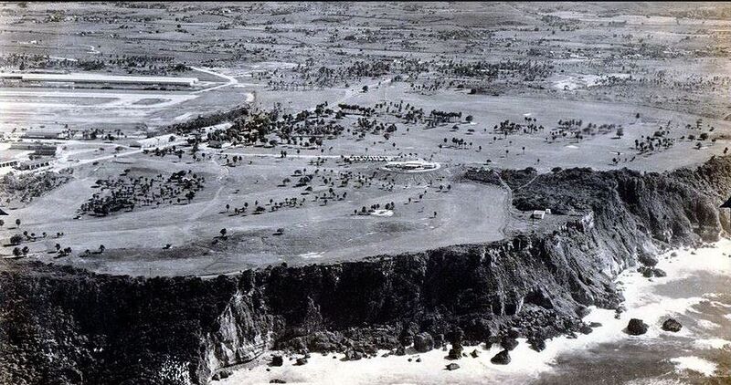 File:TRG NBS Sta. Ramey AFB, PR on Cliff Aerial View 1950s.jpg