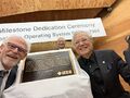 2024 IEEE President Tom Coughlin with TRON Real-time Operating System Family plaque