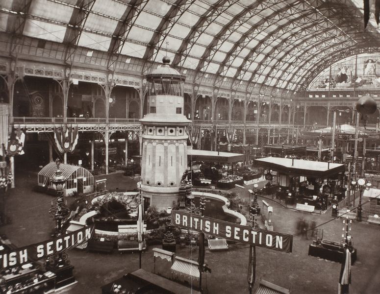 File:Fig 1-3 - Lighthouse exhibit at the International Exhibition of Electricity, Paris, 1881.jpg