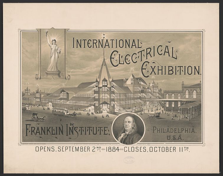 File:Fig 1-2 - International Electrical Exhibition, Franklin Institute, Philadelphia 1884 poster.jpg