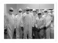 James V. Boone with TRW team responsible for new Rancho Carmel TDRSS factory in California, U.S., c. 1982.