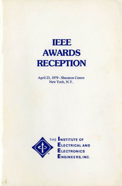 File:IEEE awards 1979 - cover.jpg