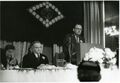 Award dinner, Feb. 2, 1959, L-R: Mrs. Crago, E.W. Engstrom, Robert Crago