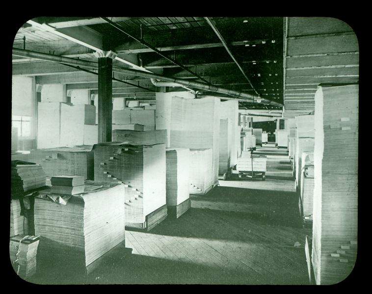 File:13A - Scientific Management in Industry Printing - The Plimpton Press - Storage of Unprinted Paper on Skids.jpg