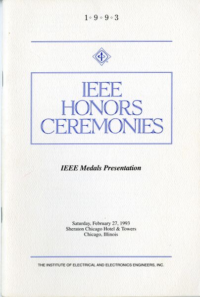 File:IEEE awards 1993 - cover.jpg