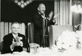 Award dinner, Feb. 2, 1959, Mr. Engstrom, seated, Carl Koener, standing