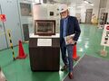 2024 IEEE President Tom Coughlin with Keage Hydro plaque