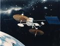 Artist depiction of Tracking and Data Relay satellite