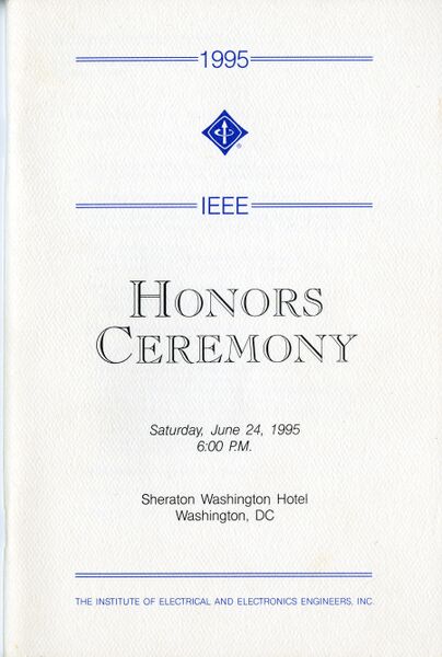 File:IEEE awards 1995 - cover.jpg