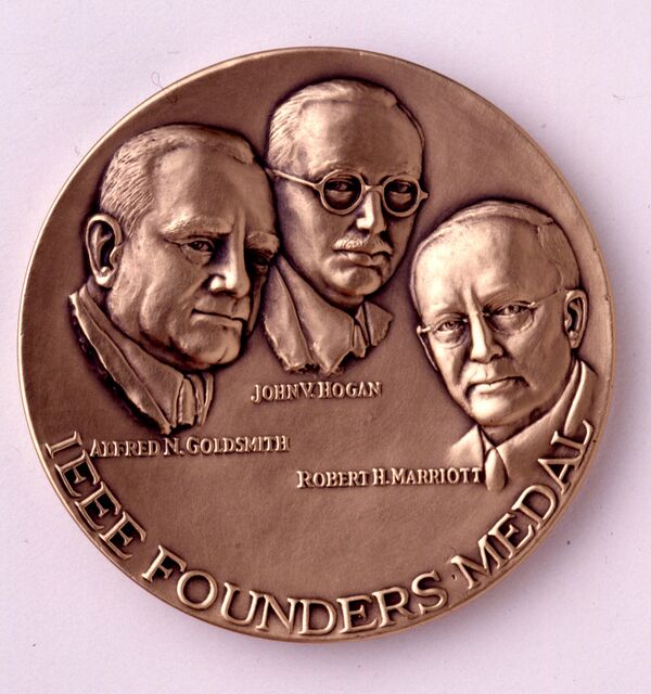 IEEE Founders Medal - Engineering And Technology History Wiki