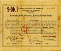 Ham Licence IIllinois 1921