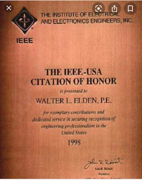 File:IEEE USA 1998 CITATION AWARD FOR EGINEERING PROFESSIONALISM IN THE USA .jpg